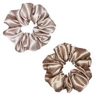 FABA Satin Silk Hair Scrunchies Soft Hair Ties Fashion Hair Bands Hair Bow Ropes Hair Elastic Bracelet Ponytail Holders Hair ...