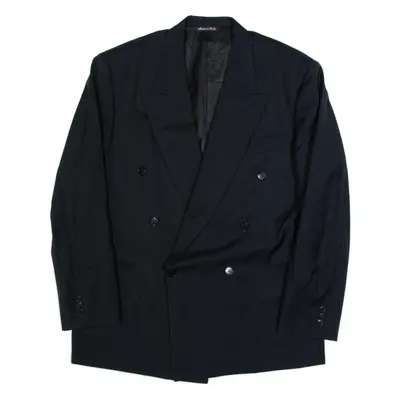 PAL ZILERI Mens Blazer Jacket Black Wool L