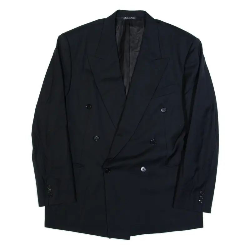 PAL ZILERI Mens Blazer Jacket Black Wool L