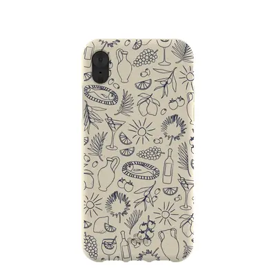 London Fog Mediterranean Moments iPhone XR Case