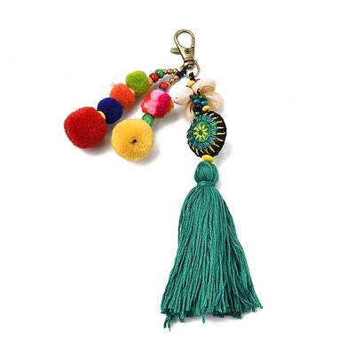 Bohemian Ethnic Style Pompom Ball Tassel Pendant Decorations