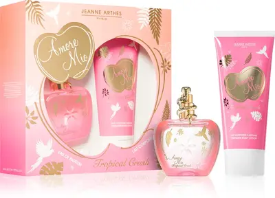 Jeanne Arthes My Love Tropical Crush Gift Set For Women Eau De Parfum 100 Ml + Body Milk 200 Ml