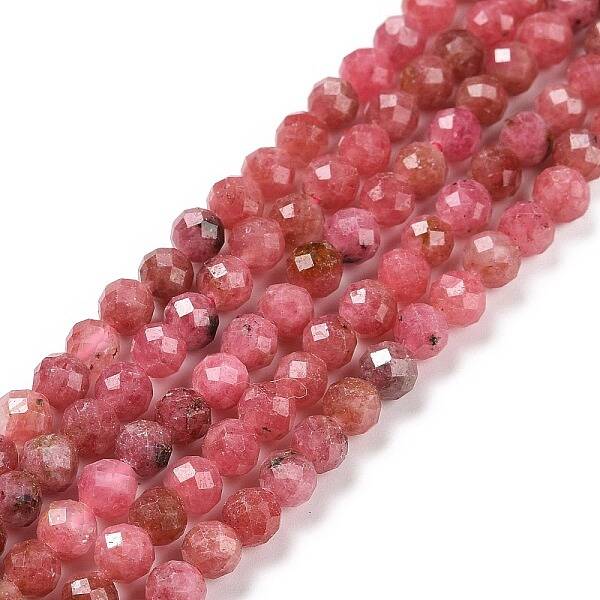 Natural Rhodonite Beads Strands