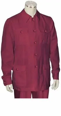 Style Canto Men's 2 Piece Long Sleeve Walking Suit Urban Style for Casual Wear