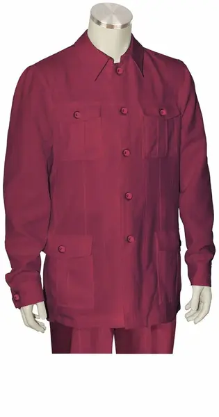 Style Canto Men's 2 Piece Long Sleeve Walking Suit Urban Style for Casual Wear