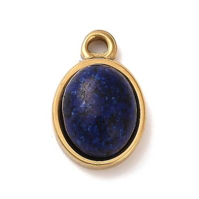 Dyed Natural Lapis Lazuli Pendants