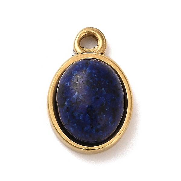 Dyed Natural Lapis Lazuli Pendants
