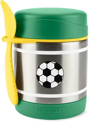 Skip Hop Spark Style Jar Thermos Food-Grade Football 3 Years+ 325ml