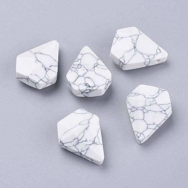 Synthetic Howlite Pendants
