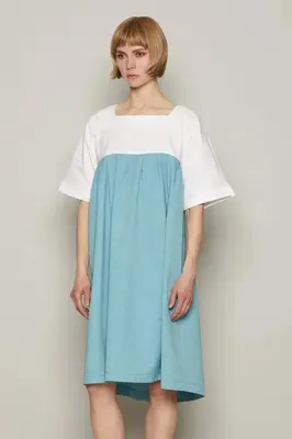 Cher Ami Dress (Blue) | size: 2XL