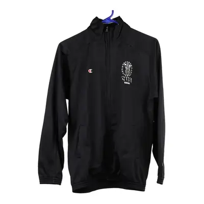 Age 13-14 Champion Track Jacket - XL Black Polyester