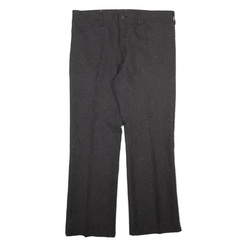 WRANGLER Mens Trousers Grey Regular Straight W38 L30