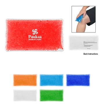100 Promotional Gel Beads Hot Cold Pack - Reusable & Non-Toxic