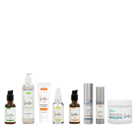 The pHix Everything Bundle - Full Skincare Kit Set - Daily Brightening Caffeine Eye Cream+ Hydrating Facial Blend