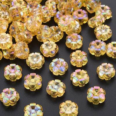 Transparent Acrylic Beads