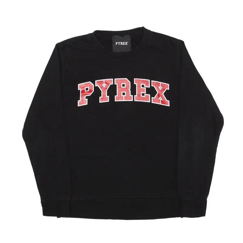 PYREX Sweatshirt Black Mens S