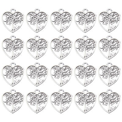 100Pcs Alloy Pendants