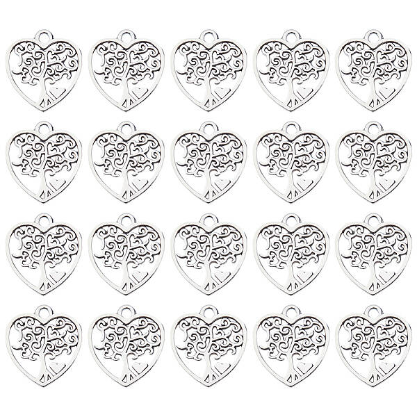 100Pcs Alloy Pendants