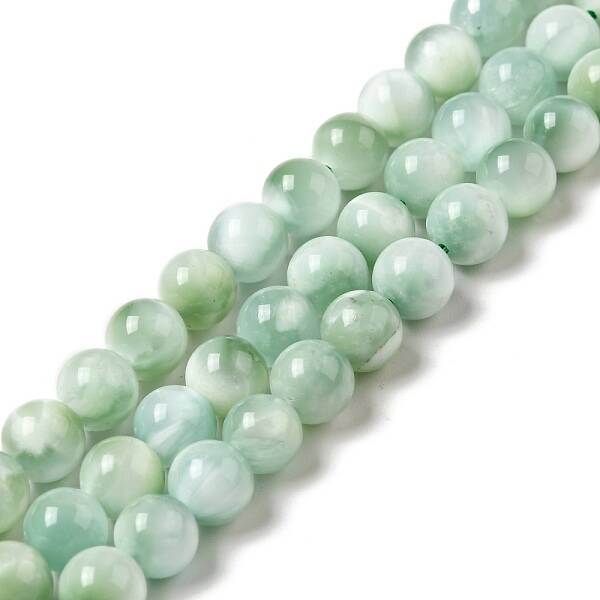 Natural Glass Beads Strands