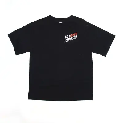 SPECTRA K1 Speed Indoor Kart Racing T-Shirt Black USA Short Sleeve Boys XL
