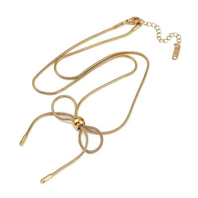304 Stainless Steel Snake Chain Necklaces