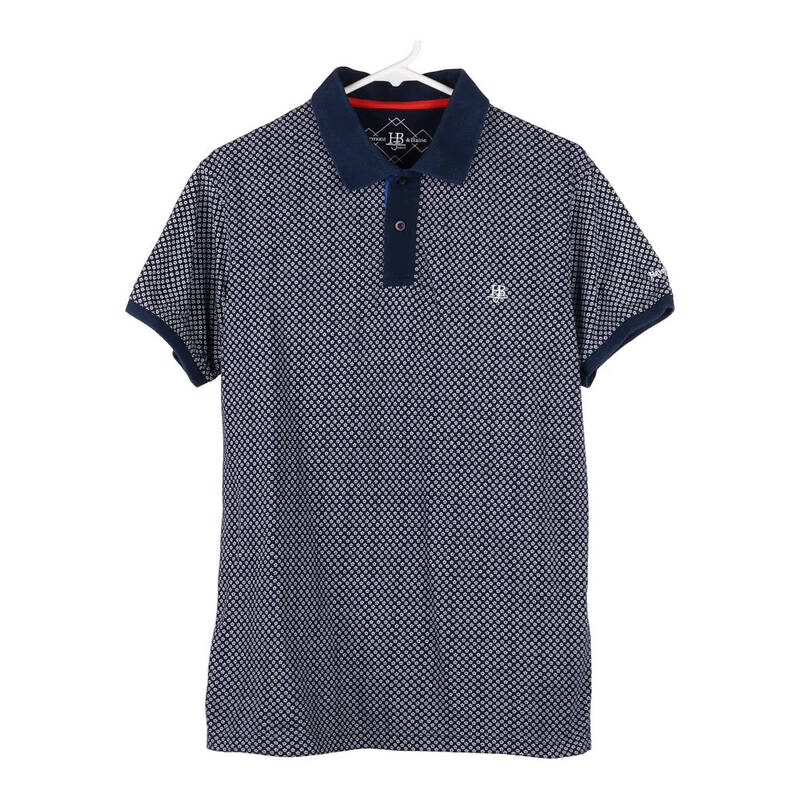 Harmot & Blaine Polo Shirt - Large Navy Cotton