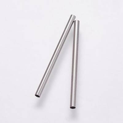 Tarnish Resistant 304 Stainless Steel Tube Beads