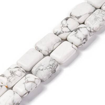 Natural Howlite Beads Strands