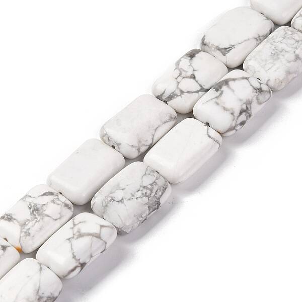 Natural Howlite Beads Strands
