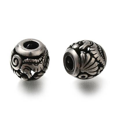 304 Stainless Steel European Beads