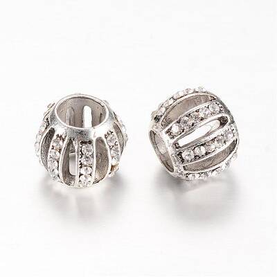 Alloy Rhinestones Beads