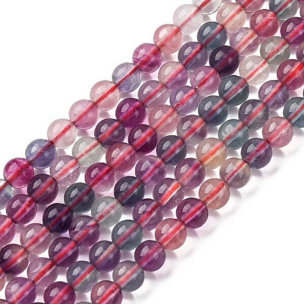 Natural Fluorite Beads Strands