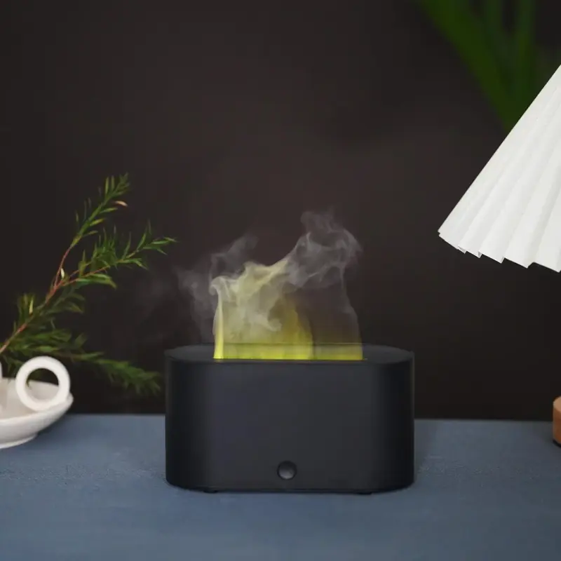 Desktop Aroma Diffuser, USB Powered Air Humidifier, Aroma Diffuser with Colorful Atmosphere Light, Aromatherapy Diffuser fo...
