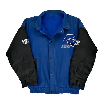 Centre De Formation En Transport De Charlesbourg Unbranded Varsity Jacket - XL Black Cotton Blend