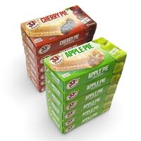 JJ's Bakery Pies Variety Pack | Apple and Cherry | 12 Ct Cake Snack