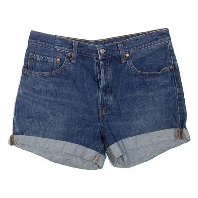 LEVI'S Womens Denim Shorts Blue M W32