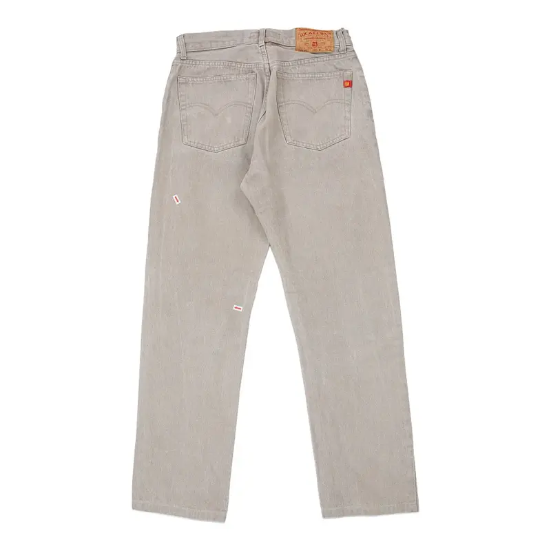 Rica Lewis Jeans - 32W UK 14 Beige Cotton