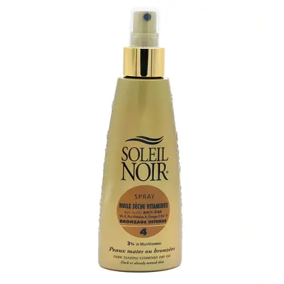 Soleil Noir N°13 Dry Oil Vitamin Intense Tan Spf4 150 ml