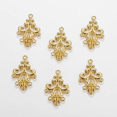 Tibetan Style Alloy Chandelier Component