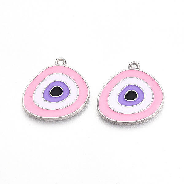 Alloy Enamel Pendants