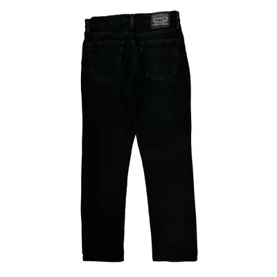 Levis Slim Fit Jeans - 30W 30L Black Cotton