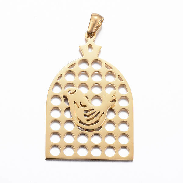 Ion Plating(IP) 304 Stainless Steel Pendants
