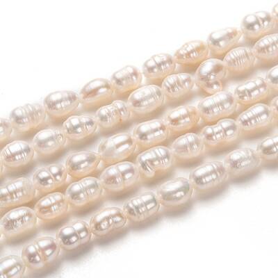 Natural Cultured Freshwater Pearl Beads Strands