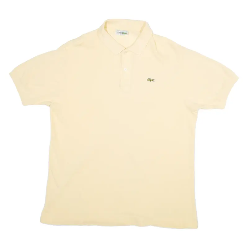 LACOSTE Mens Polo Shirt Orange L
