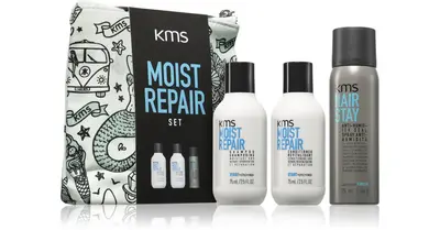KMS Moist Repair Set Travel Kit Moisturizing Effect