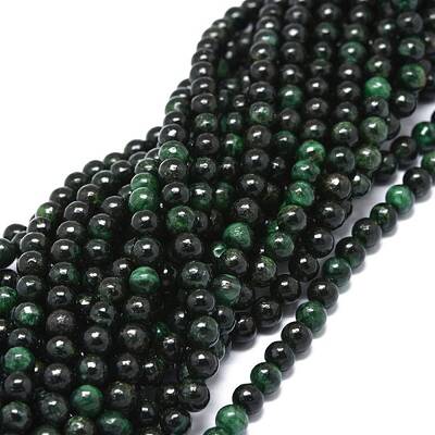 Natural Fuchsite Beads Strands