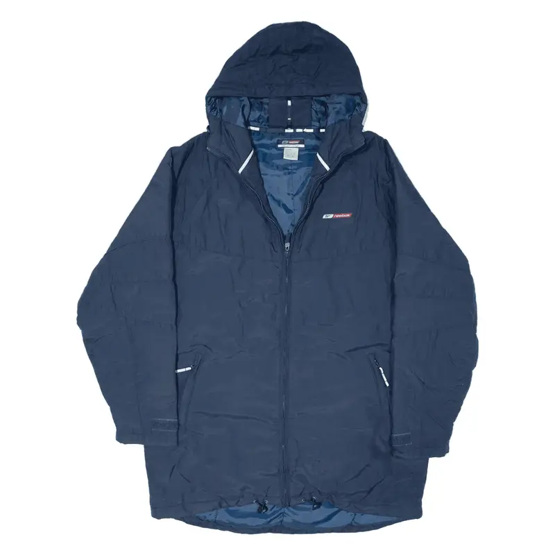 REEBOK Coat Blue Mens M