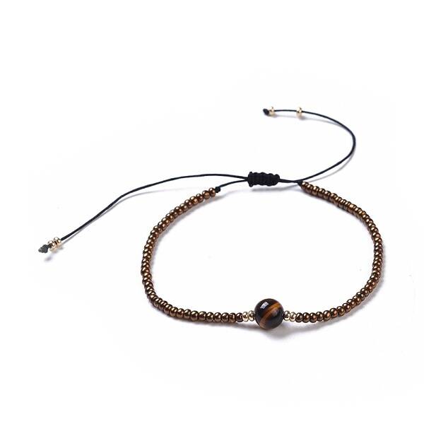 Nylon Thread Braided Beads Bracelets