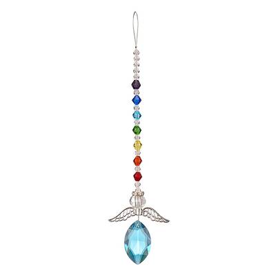 Glass Horse Eye Prisms Suncatchers Hanging Ornaments