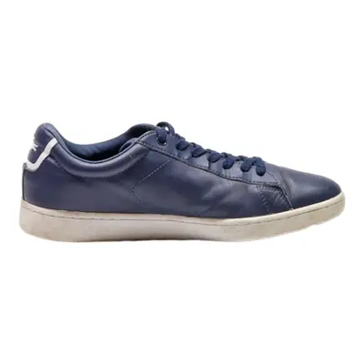 LACOSTE Sneaker Trainers Blue Leather Womens UK 6
